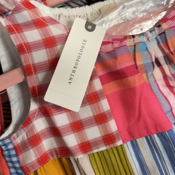 Anthropologie Pilcro Plaid Patchwork Kids Dress Size 4T NWT - Picture 5 of 6
